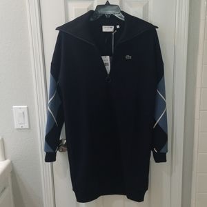 Lacoste navy blue dress new with tags.